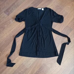 Bill Blass Tie Back Top